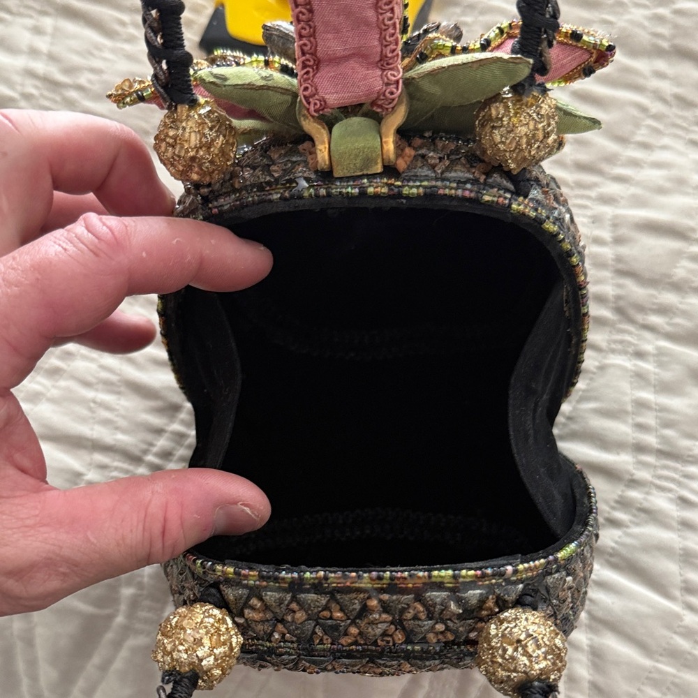 Mary Frances Floral Embellished Mini Bag - Picture 5 of 8